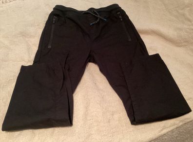 Black Next trousers age 9