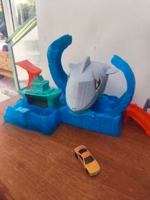 Hot Wheels City Robo Shark Frenzy Play Set (