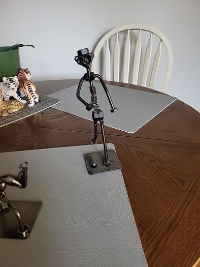 Nuts and bolts figurine