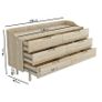 Brand new in box solid 6 drawer chest Image 3