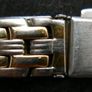 Anne Klein II Ladies Two -Tone Quartz Watch - 165 ft Water Resistant - Silver Dial - Roman Numerals - Date Window Image 6