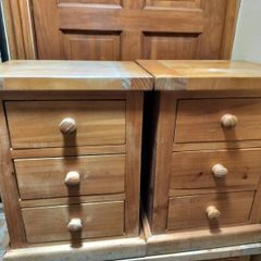 2 solid wood lockers
