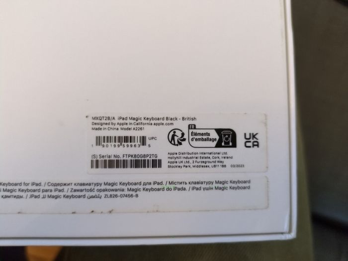 Magic Keyboard for iPad 11 inch