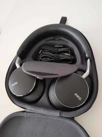 AKG N9 Hybrid Wireless Headphones - Black - Excellent Condition