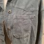 Zara blue corduroy shacket xs uk8-10 Image 2