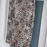 Per Una Leopard Print Midi Pencil Skirt Sz 14UK Image 4