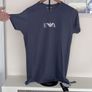 Brand-new Mens Emporio Armani Navy Logo T- Shirt Image 8