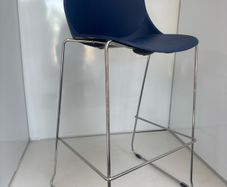 Blue office chair