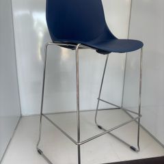 Blue office chair