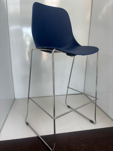 Blue office chair