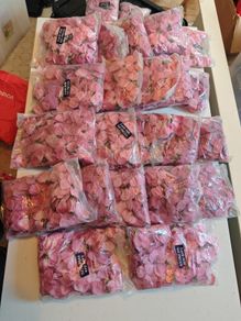 dusky pink flower bundle wholesale artificial