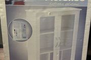 Brand New - Lovely White Wooden Bathroom Medicine Cabinet - Can Deliver