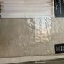 Two pairs long cream/ taupe curtains Image 4
