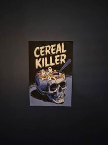 Cereal Killer Canvas Poster