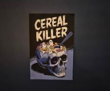 Cereal Killer Canvas Poster