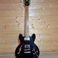 Epiphone ES-339 Black with Hard Case Excellent Guitar