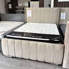 King,Superking,double and Single All sizes Beds Available with or without mattress