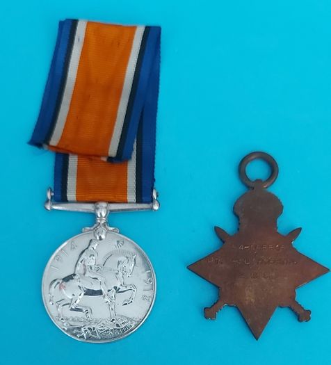 World War 1 Pair of War Medals to A.S.C.