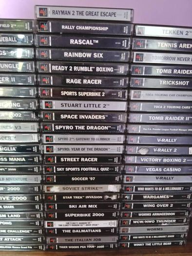Playstation 1 games bundle Ps1
