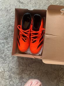 Adidas predator.3 orange and black astros size 5 and a half