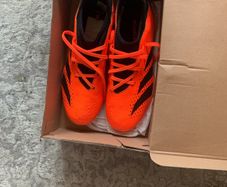 Adidas predator.3 orange and black astros size 5 and a half