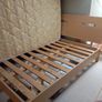 Double bed frame with mattress for sale Image 2