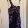 TIBI New York Graphic Print dress 100% silk UK8 Image 2