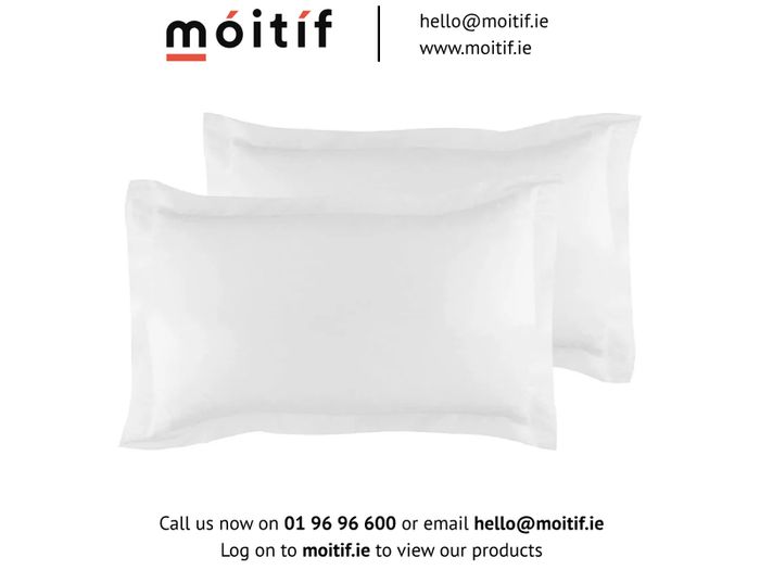 Housewife Pillow Cases - White