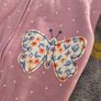 3m, With Tags Carter's 2 Way Zip Butterfly Sleepsuit Image 3
