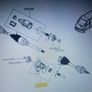 Nissan drive shaft repair kit Image 3