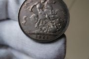 1895 Silver Crown Coin