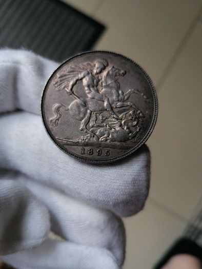 1895 Silver Crown Coin