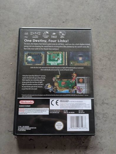 The Legend of Zelda: Four Swords Adventures GameCube (PAL CIB - 100% Complete)