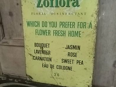 Vintage Zoflora Tin Sign For Sale in Naas, Kildare from dodge charger