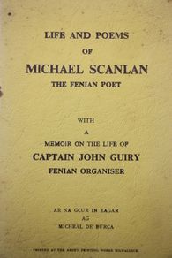 Life and poems of Michael Scanlan.