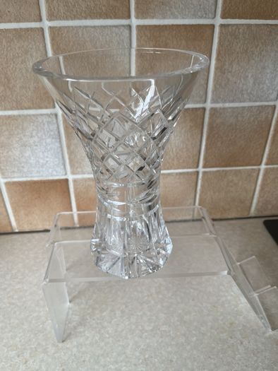Dublin Crystal 7.25" Flower Vase as New