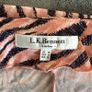 L.K Bennett Animal Print Pink Dress UK10 Image 4