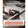 Cordless Pipe Press Tool Kit, 18V Electric Pipe Crimping Tool for PEX & Aluminum-Plastic Tubes - with U16, U20, U25, U32 Press Jaws, 2pcs 2AH Batteries, Fast Charger & Carrying Case Image 2