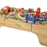 Squirrel Play Wooden Train Set Table Image 9