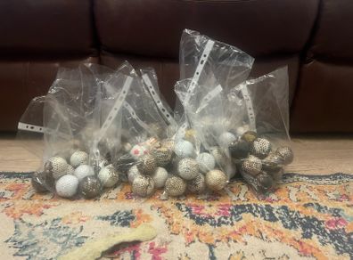 110 Golf Balls Unwashed Project Lot  29 Pro V1 /Pro V1X