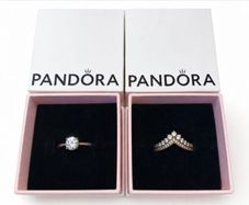 Pandora Rings Size 58/Us 8.5