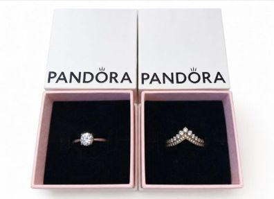 Pandora Rings Size 58/Us 8.5