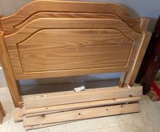 Lovely Wooden Single Bed Frame In Good Condition - Can Deliver
