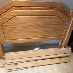 Lovely Wooden Single Bed Frame In Good Condition - Can Deliver