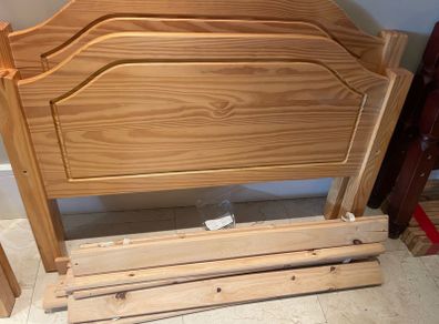Lovely Wooden Single Bed Frame In Good Condition - Can Deliver