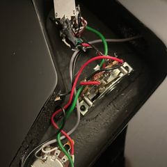 PRS Mark Holcomb potentiometers wiring harness humbuckers HH Control Volume and Push Pull Tone Control with 3-Way Blade Switch  original electric guitar parts accessories