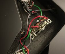 PRS Mark Holcomb potentiometers wiring harness humbuckers HH Control Volume and Push Pull Tone Control with 3-Way Blade Switch  original electric guitar parts accessories postage