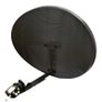 Sky Satellite Dish Zone 2 For Sky Hd Freesat Free To Air Black Mesh + Quad Lnb Image 6