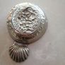 Vintage French Silver Plated Wine Tasting Cup Sommelier Tastevin Image 3