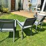 Aluminium Garden Chairs Image 6
